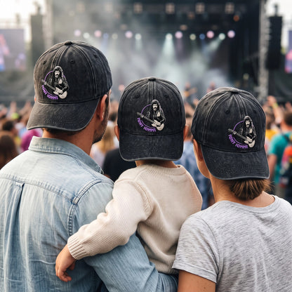 TIO Guitarist Purple Circle Cap