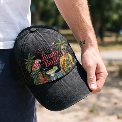 JBU Sunset Guitar Retreat Premium Denim Cap