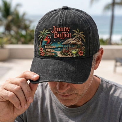 JBU Paradise Harbor Vibes Premium Denim Cap