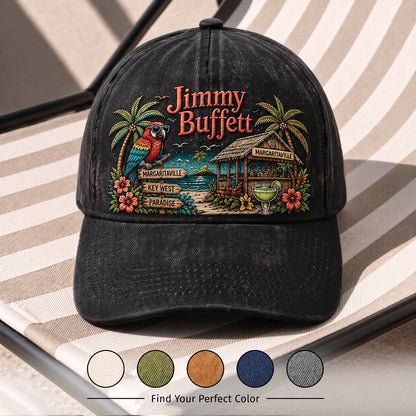 JBU Paradise Harbor Vibes Premium Denim Cap