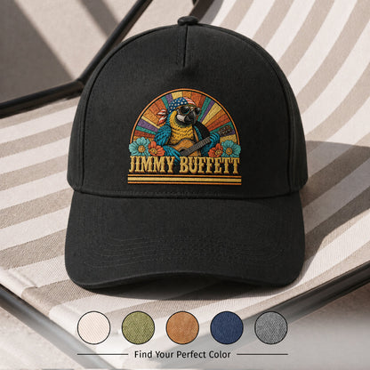 JBU Coastal Parrot Serenade Premium Denim Cap
